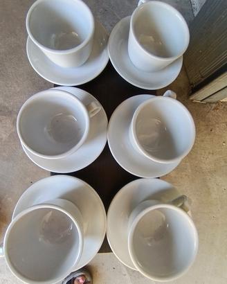 tazze cappuccio bianche