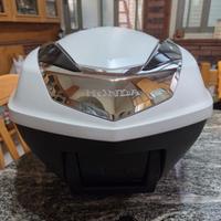 Bauletto HONDA SH Bianco Opaco e 2 CHIAVI ORIGINAL