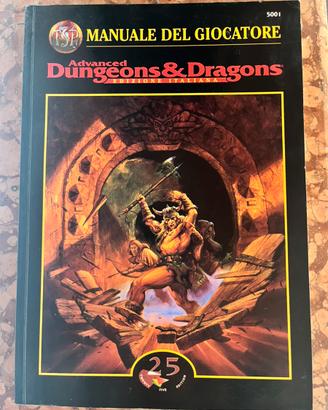 AD&D 2.5 TSR - Manuale del Giocatore - RARO