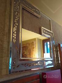 arredo quadro e busto donna specchio