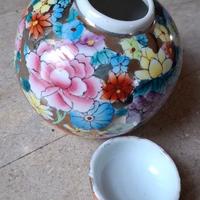 Elegante Vaso "Ginger Jar" in Porcellana Cinese