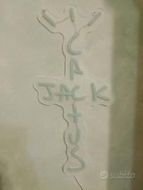 Luce LED Cactus Jack / Travis Scott funzionante 