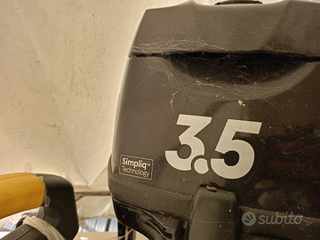 Motore fuoribordo 3,5 cv