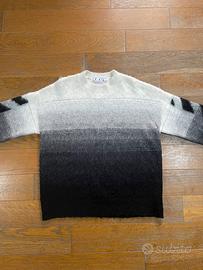 Maglione OFF-white bianco e nero