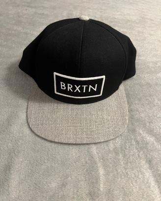 Cappellino Brixton Snapback Nero/Grigio