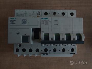 interruttore magnetotermico differenziale 