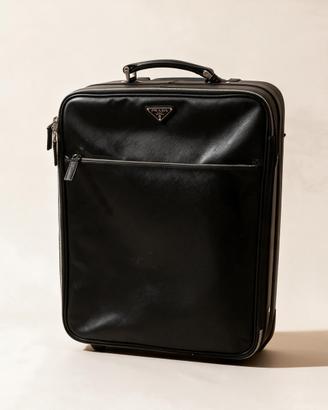 Trolley Prada mod. VV030K saffiano nero