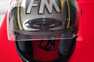 casco moto fm usato pochissimo 