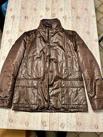 Vero piumino Jan Mayen marrone taglia L