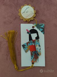 segnalibro geisha origami