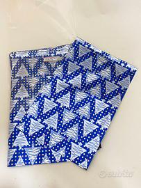 45 buste sacchetti blu per pacchetti di Natale