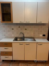 Cucina 1.80 con lavello SENZA rubinetto