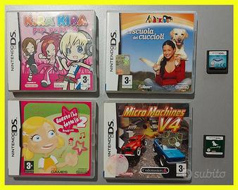 DS NINTENDO - LOTTO 6 GIOCHI