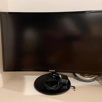 Monitor samsung 27’ curvo