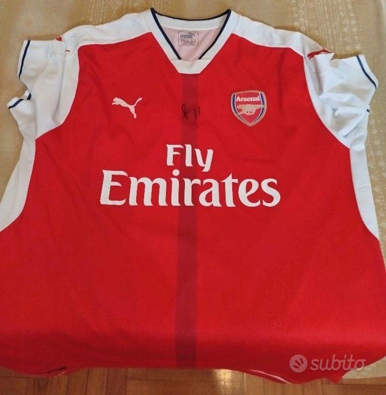 maglia originale Arsenal firmata da Calafiori Collezionismo In