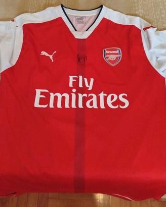 maglia originale Arsenal firmata da Calafiori