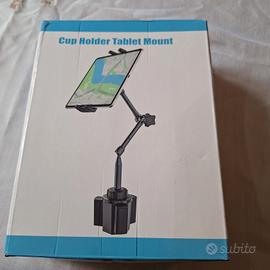 supporto Tablet e Smartphone  per Portabicchieri 
