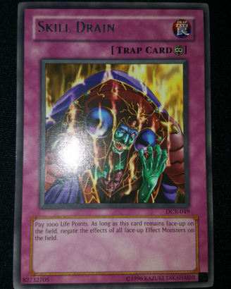 Carta Card Yugioh SKILL DRAIN DCR-049