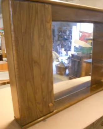 mobile bagno in legno
