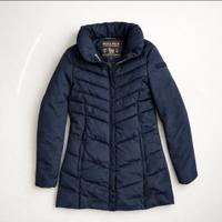 Woolrich piumino donna blu imbottito originale xs