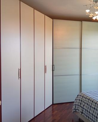 Cabina armadio angolare
