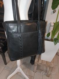 Stupenda borsa pelle Andrea Mabiani.