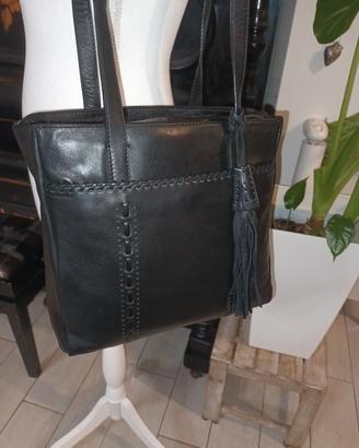 Stupenda borsa pelle Andrea Mabiani.