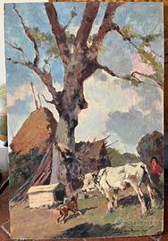 DIPINTO DI CARLO DOMENICI - L’ALBERO SECOLARE🌳