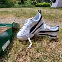 Puma white-Puma black