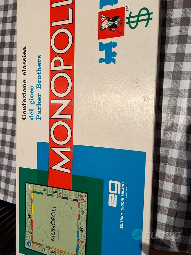 MONOPOLI gioco Vintage Anni 60 EG EDITRICE GIOCHI MILANO