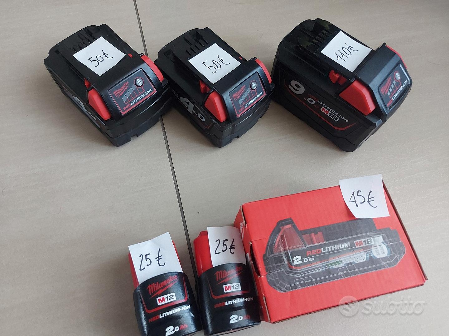 Batterie milwaukee - Giardino e Fai da te In vendita a Monza e della