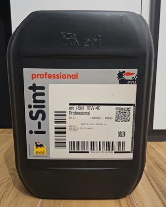 Olio motore 10W40 sintetico Eni (20 litri)