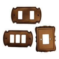 copri interruttore in ottone serie magic