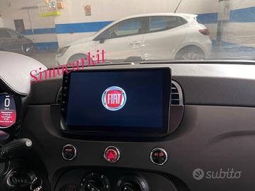 AUTORADIO 9’’ ANDROID 14 CARPLAY PER FIAT 500