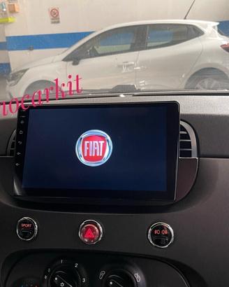 AUTORADIO 9’’ ANDROID 14 CARPLAY PER FIAT 500