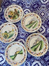 Piattini artigianali vintage