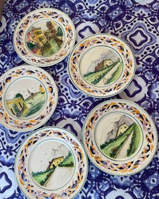 Piattini artigianali vintage