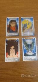 4 Lamincards Dragon Ball Morphing Card Parmalat