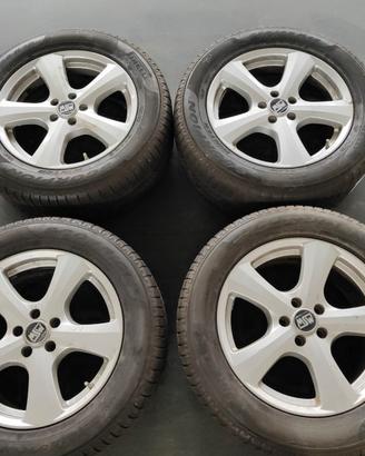CERCHI CON GOMME MSW BY OZ R18 USATI