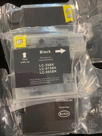 KIT 10 CARTUCCE BROTHER LC 985 BLACK