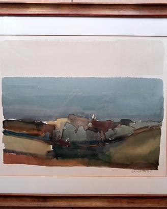 Arnoldo Ciarrocchi 1963 : Paesaggio. 