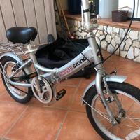 2 Biciclette mini pieghevoli con sacca trasporto