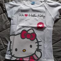 MAGLIETTA HELLO KITTY DONNA O BIMBA