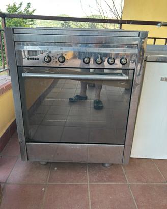 SMEG CUCINA, Piano cottura a gas, zone cottura 4,