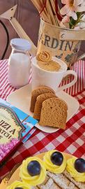 set decorativo colazione finta