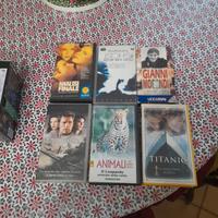  5 cassette video vhs originali 