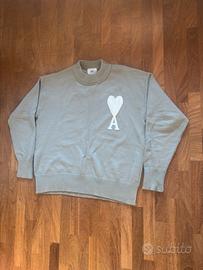 Maglione Ami Paris Grigio