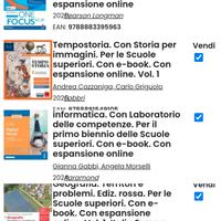 Libri scolastici usati 