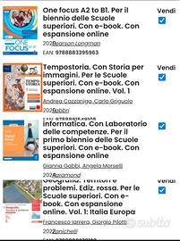 Libri scolastici usati 