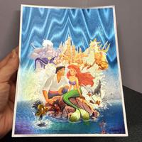 Stampa a colori serigrafata "La sirenetta"